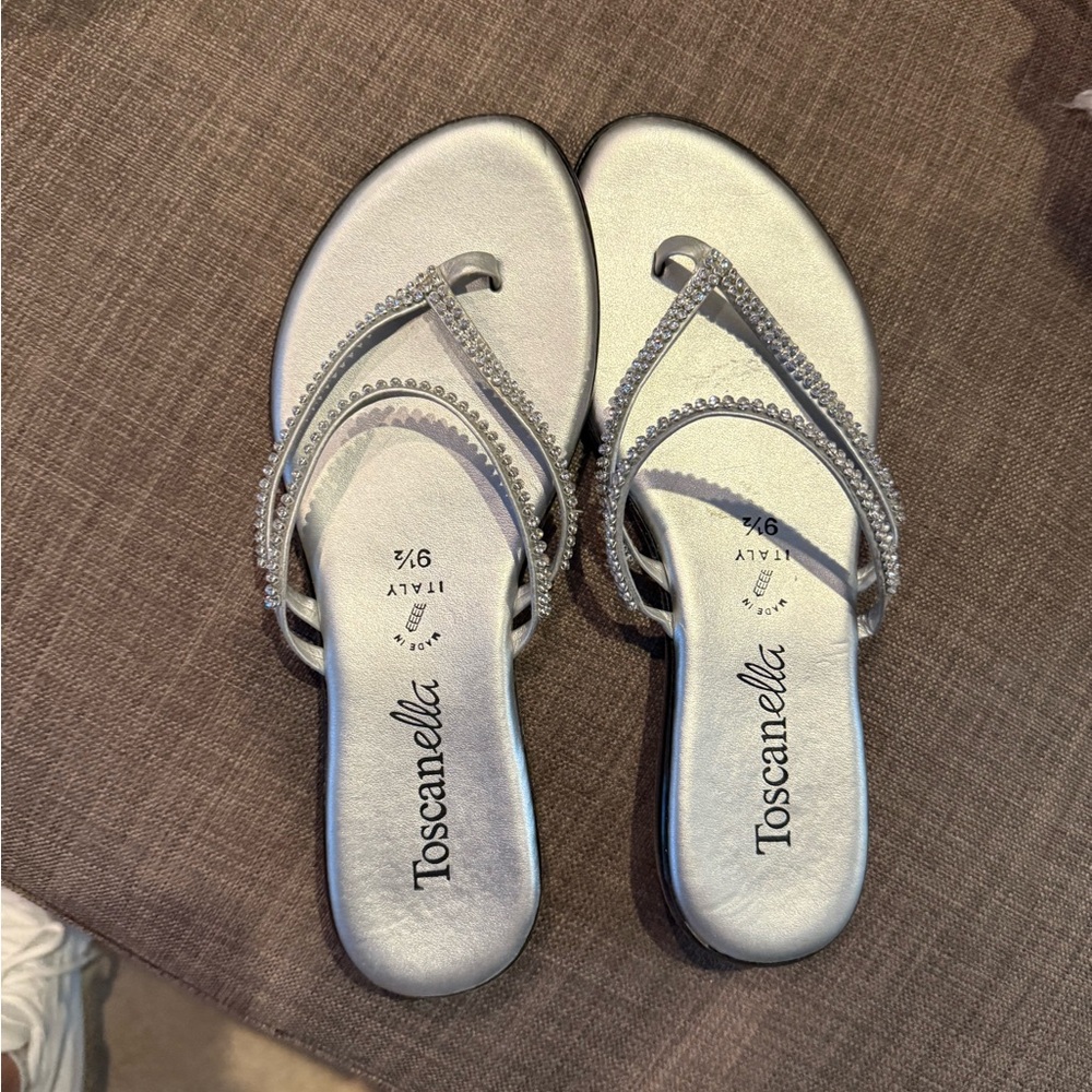 Toscanella Silver Women's Sandals